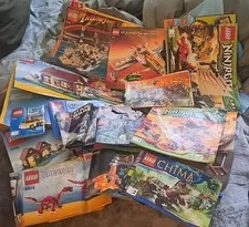 vintage lot LEGO Catalogs & Pamphlets and even more in the bag ! haha