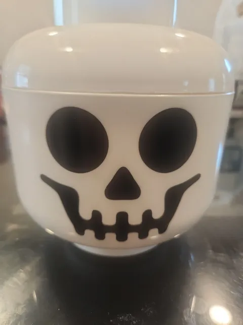 LEGO Storage Head Small Skeleton Skull Container Halloween New