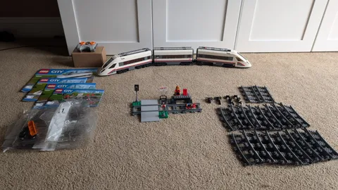 Lego City High Speed Train 60051 -Complete and  Working - READ