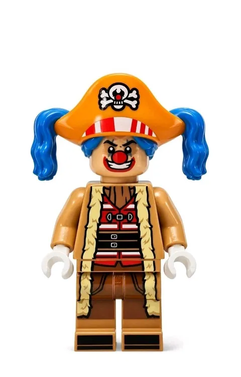 LEGO One Piece Buggy the Clown 75637 Minifigure From Set 75637 Buggy Clown Fig 