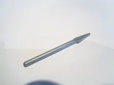 LEGO Minifigure, Weapon Pike / Spear - Handle with Flat End 93789 Flat Silver