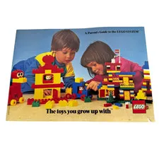 Vintage 1985 LEGO The Toys You Grow Up With Catalog Parents Guide Booklet