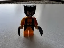 LEGO Marvel Wolverine sh0118 X-Men 76022 Yellow Orange Suit w/ Claws 2014