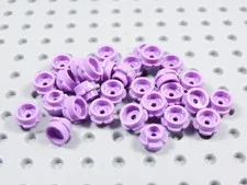 LEGO Lot of 30 Lavender Purple 1x1 Flowers Plants Minifig BJ