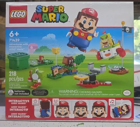 LEGO Super Mario 71439 Adventures with Interactive LEGO Mario, Brand New Sealed*