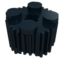 10x LEGO® Part 92947 - Brick