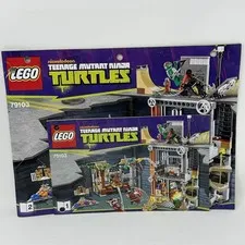 LEGO 79103 Ninja Turtles Lair Attack TMNT Instructions Manual Booklet ONLY