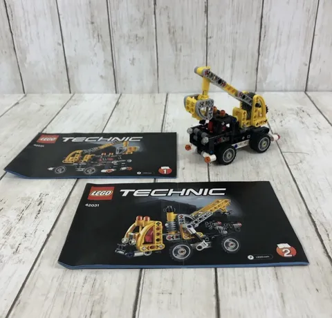 Lego 42031: Technic Cherry Picker / Tow Truck (2 in 1 Set)  100% Complete