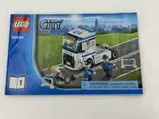 Lego City 60011 Police Instructional Manual Only Booklet 1