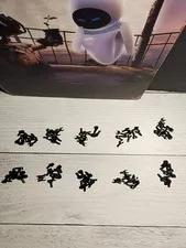 Lego Lot of 100 Black colored mini figure hands New Condition Replacement 