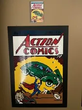 Action Comics 1 Lego Comic Book Cover Art