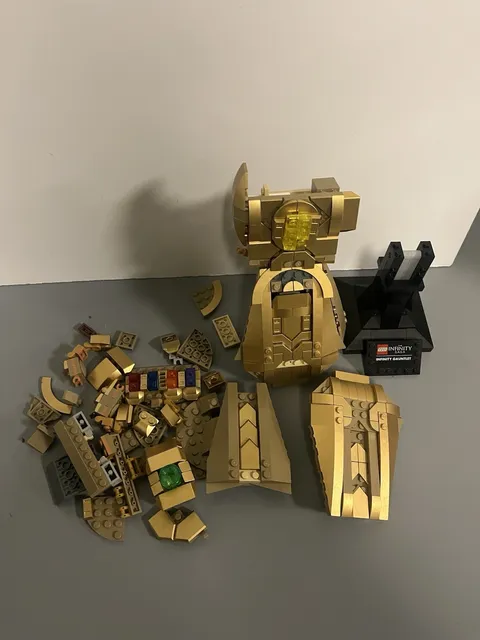 LEGO Marvel 76191 Infinity Gauntlet Incomplete no Box /manual For Parts