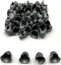 Lego 50 New Flat Silver Minifigure Headgear Helmet Castle Nasal Helmet Parts