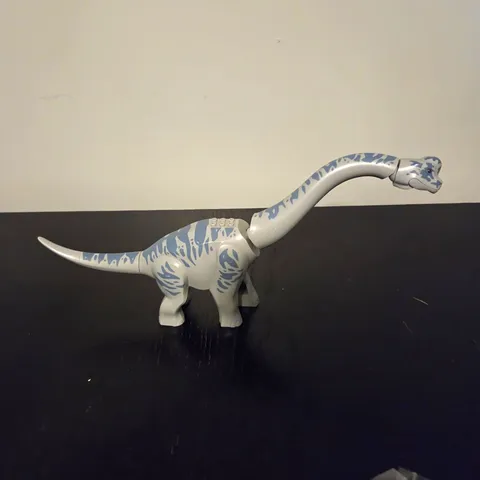 LEGO Jurassic World Long-Neck Dinosaur Figure Gray/Blue Printed Plastic