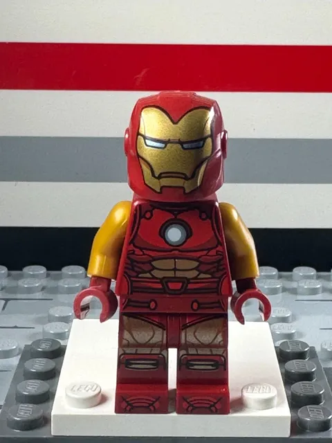 Retired Iron Man Minifigure sh0910 Marvel Super Heroes Thanos Hulkbuster 76263