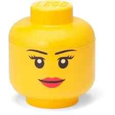 LEGO Storage Products: 40311725 Small Head Yellow - Girl NEW