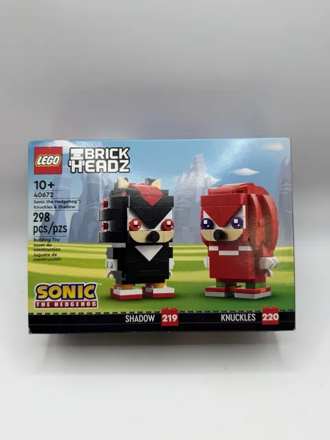 LEGO BRICKHEADZ: Sonic the Hedgehog: Knuckles & Shadow (40672)