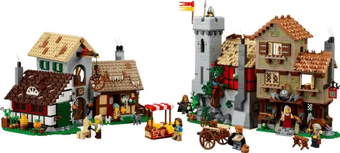 LEGO® Icons Medieval Town Square 10332 (Retired Set) Brand New!