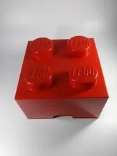 2012 Lego Red Brick Storage Container