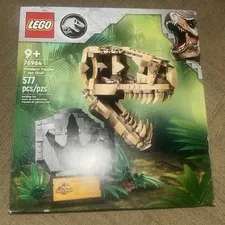LEGO Jurassic World Dinosaur: T Rex Skull Building Toy 76964 New / open box 