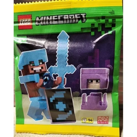 Lego Minecraft End Knight with Shulker paper bag 662512