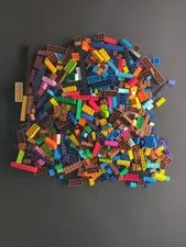 Lego Bulk Lot (3.5 lbs) - Misc. Colors - Assorted PCs - Clean