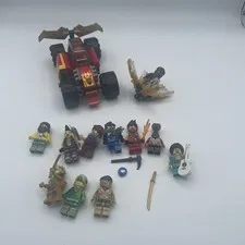 LEGO NINJAGO Minifigure Lot of 12 Assorted Figures With Various Accessories!