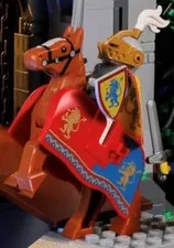 LEGO 10305 Mini Figure King Queen Princess Horse Saddle Set