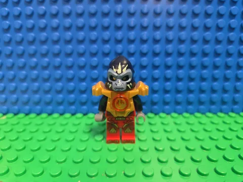 Lego Gorzan Minifigure  loc091 70147 70143 Legends Chima CMF Lot Retired Rare 