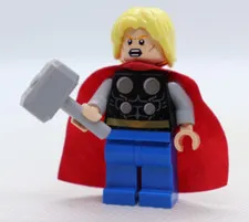 Thor NO BEARD 76018 Avengers Assemble Super Hero LEGO® Minifigure Figure