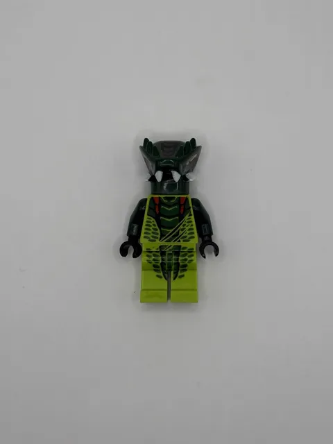 LEGO Ninjago Lizaru Green Snake Minifigure 9557 Anacondrai njo068