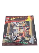 Lego Indiana Jones 7621 Lost Tomb Instruction Manual Booklet Only