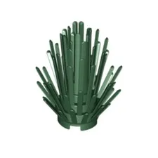 LEGO Accessories Busch Plant Prickly Bush 2 x 2 x 4 Dark Green 10280