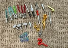 LEGO Weapons Lot Lightsabers Swords Hammers Accessories Marvel Star Wars 