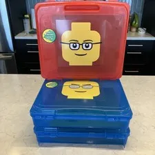 LEGO 499114 Project Cases & Green Baseplates Set Of 3 LOT