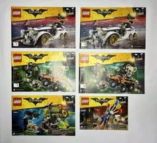 LEGO Batman Movie Instruction Manual Lot 70900 70911 70913 70914 Complete Books