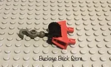 LEGO Red String Reel Winch Crane 1x4x2 with String and Hook