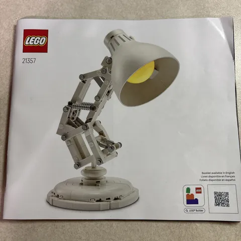 LEGO Disney Pixar Lamp 21357 * Instruction Booklet & empty box Only *