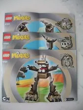 LEGO MIXELS INSTRUCTION MANUALS ONLY LOT 41521 41522 41523 * NO BRICKS* 111