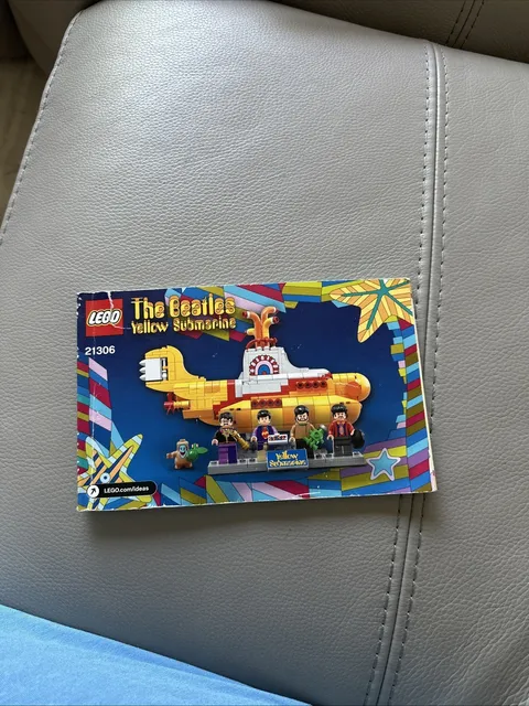 LEGO Manual 21306 The Beatles Yellow Submarine Instruction MANUAL ONLY