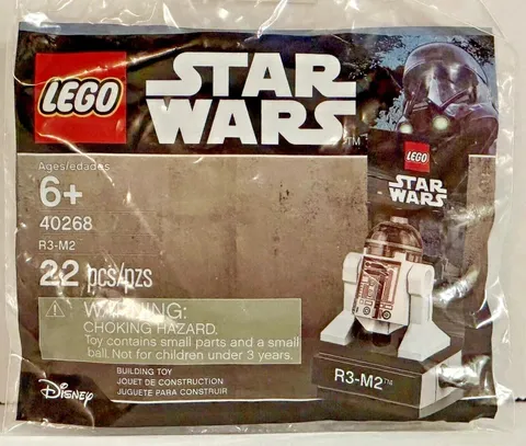 LEGO (40268) Star Wars: R3-M2 - New Sealed Retired - Droid Polybag