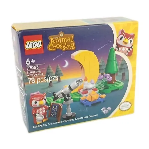 LEGO® Animal Crossing™ Stargazing with Celeste Building Toy Set 77053