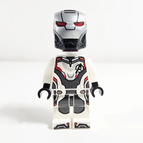 Lego War Machine Minifigure White Jumpsuit Avengers Endgame 76124 sh0564
