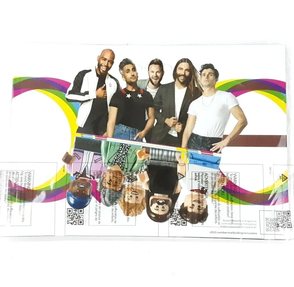 LEGO® Queer Eye The Fab 5 Loft Building Set 10251-1 Instruction Manual Book