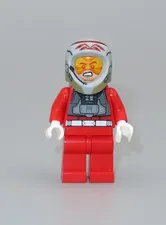 Lego Star Wars Rebel A-Wing Pilot minifigure red jumpsuit 5004408
