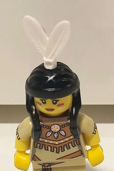 LEGO Tribal Indian Woman Minifigure 71011 Collectible Series 15 
