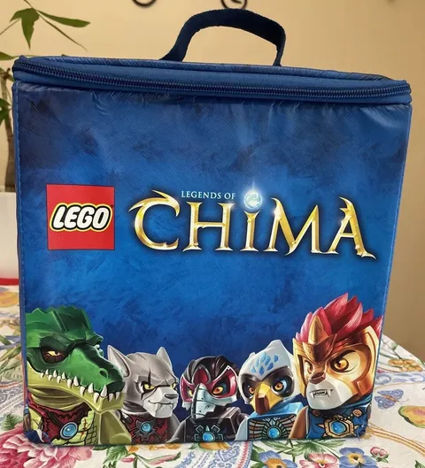 Lego Legends of Chima ZipBin Battle Carry Case Play Mat Storage 