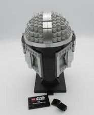 LEGO Star Wars The Mandalorian Helmet 75328 Display Set 584pcs 18+ Assembled