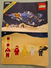 Lego Space Cosmic Fleet Voyager (6985) - Instruction Manual Booklet ONLY