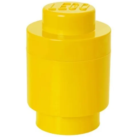 Lego Storage Set 40300157 Storage Brick Round 1 x 1 Yellow Room Copenhagen